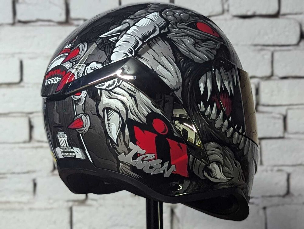 Airform Kryola Kreep MIPS / Серо-красный