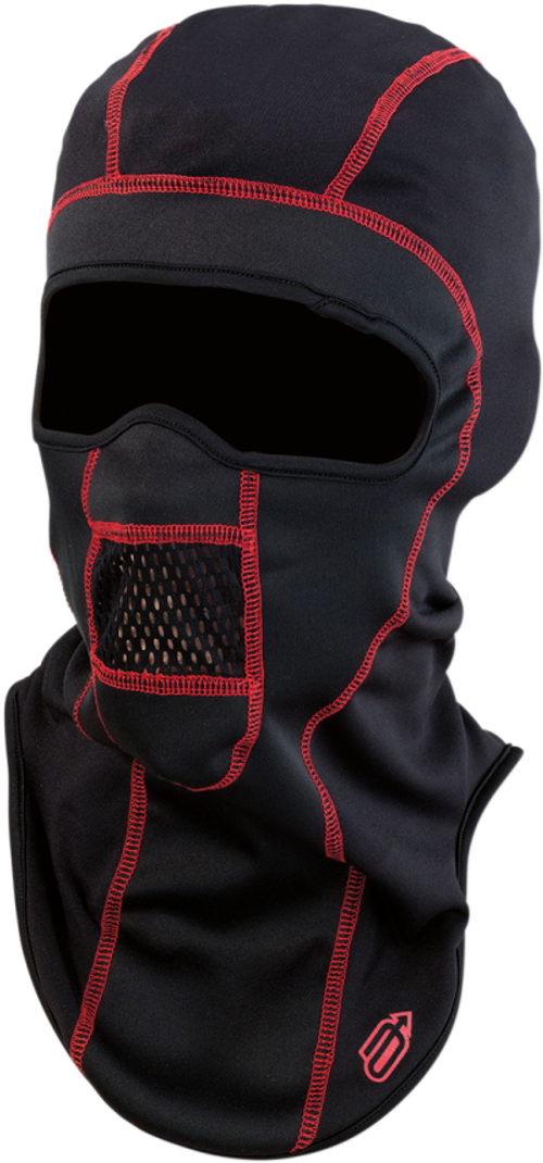 Windshield balaclava / Черный-красный