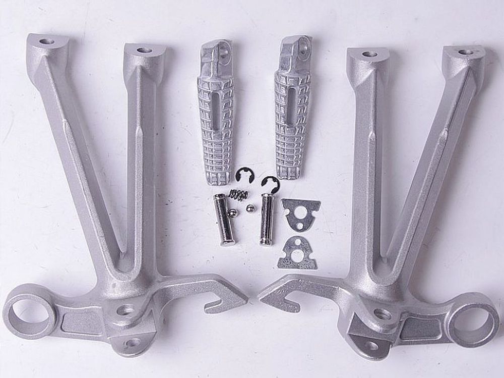 Подножки задние с кронштейнами для мотоцикла Suzuki GSX-R1000 07-08