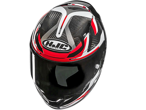 Купить Мотошлем Интеграл HJC RPHA12 Carbon Xentra MC1 / Черно-красный