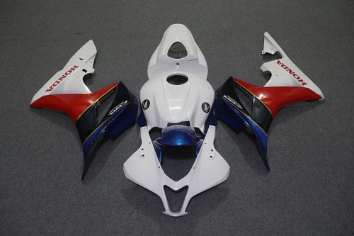 Комплект пластика для мотоцикла Honda CBR 600 RR 07-08 Бело-Красно-Синий