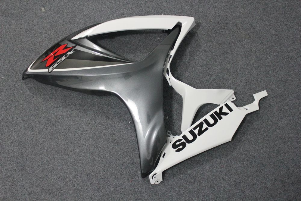 Комплект пластика для мотоцикла Suzuki GSX-R600/750 06-07 Бело-Серебрянный