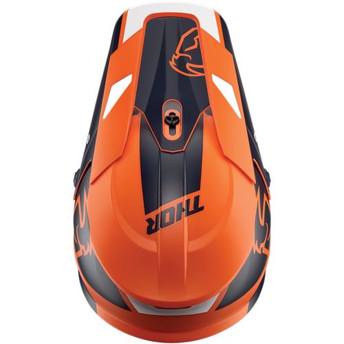 Sector Split Helmet / Оранжево-синий