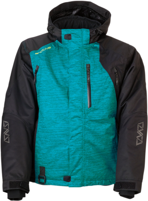 LAT48 Insulated Jacket /  Черный-зеленый