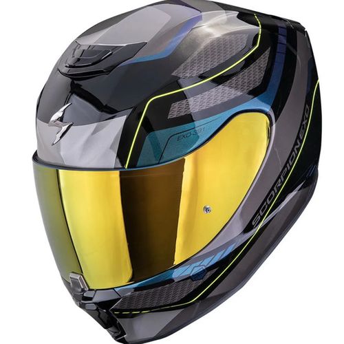 Купить Мотошлем Интеграл Scorpion EXO EXO-391 Leo / Черно-синий