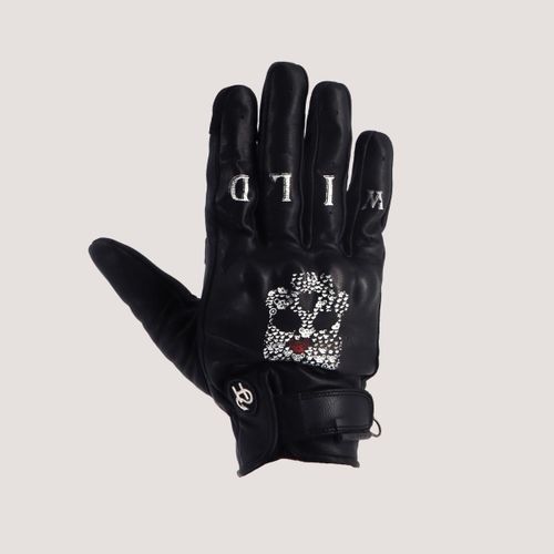 Gants Skull Ete Cuir / Черный