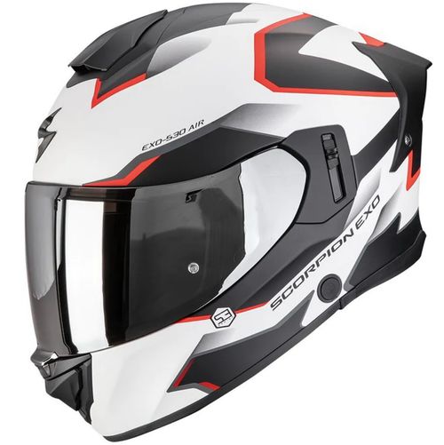 Купить Мотошлем Интеграл Scorpion EXO EXO-530 Air Clip / Матовый / Черно-белый