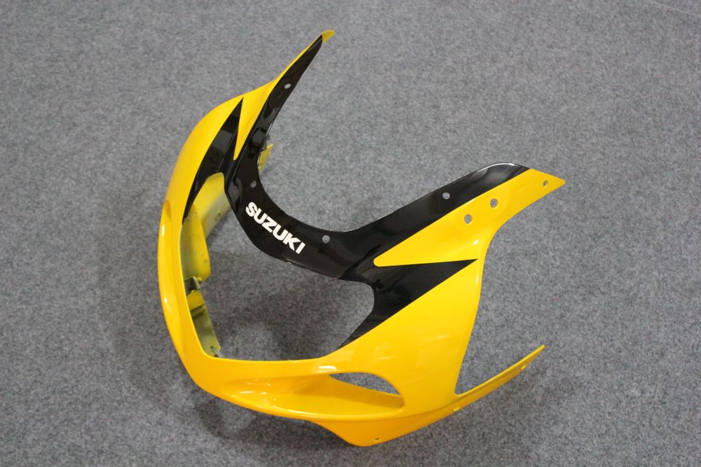 Комплект пластика для мотоцикла Suzuki GSX-R600/750 01-03 Желто-Черный