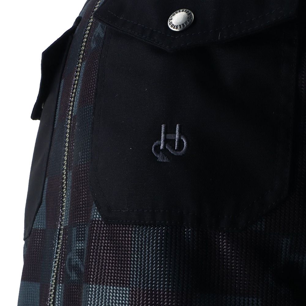 Wood Air Canvas-Mesh / Черно-серый