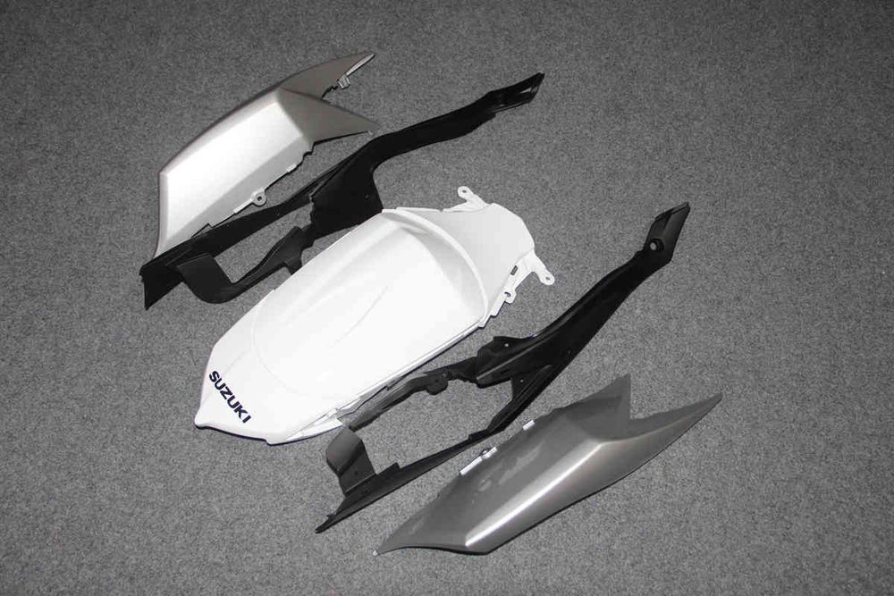 Комплект пластика для мотоцикла Suzuki GSX-R600/750 08-10 Бело-Серебрянный COLOR+