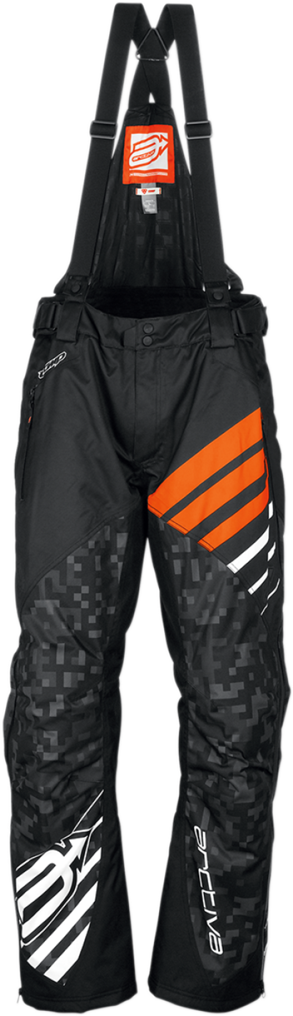 Comp Insulated Bib / Черно-оранжевый