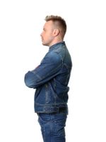 Ghost / Slim fit Cordura Denim стрейч / Синий