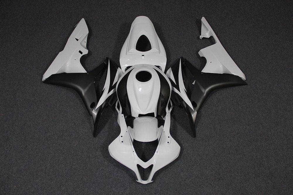 Комплект пластика для мотоцикла Honda CBR 600 RR 07-08 Бело-Серый Заводской