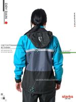 Dry Rain Дождевая куртка / Женская / Черно-синяя