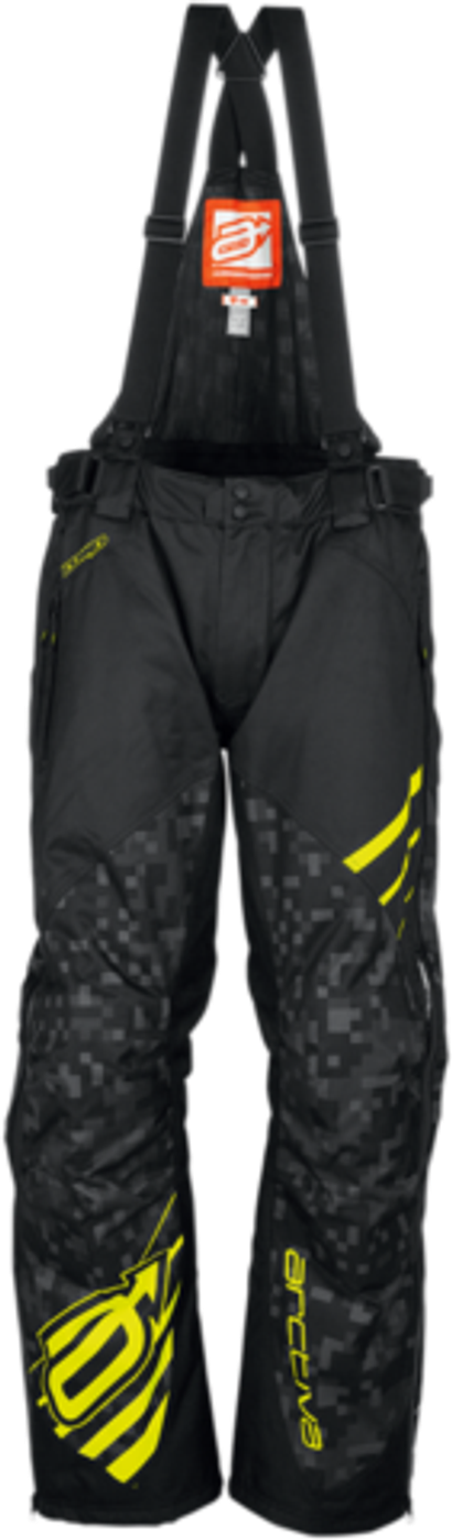 Comp Insulated Bib / Черно-желтый