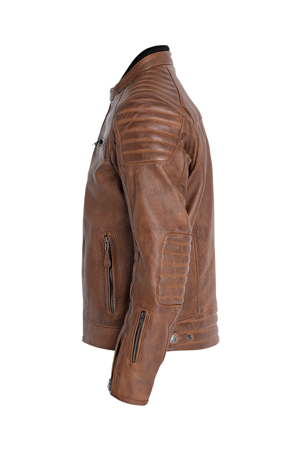 Storm Leather Jacket / Коричневый