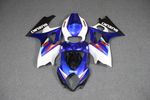 Комплект пластика для мотоцикла Suzuki GSX-R1000 07-08 Бело-Синий COLOR+