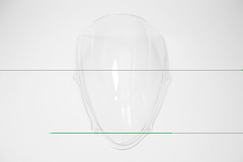 Ветровое стекло для мотоцикла Suzuki TL1000R 98-03  DoubleBubble Прозрачное