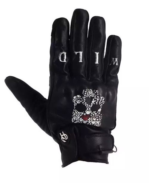 Gants Skull Ete Cuir / Черный