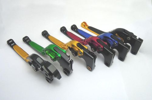 Складные рычаги тормоза/сцепления для мотоциклов Kawasaki Оранжевый