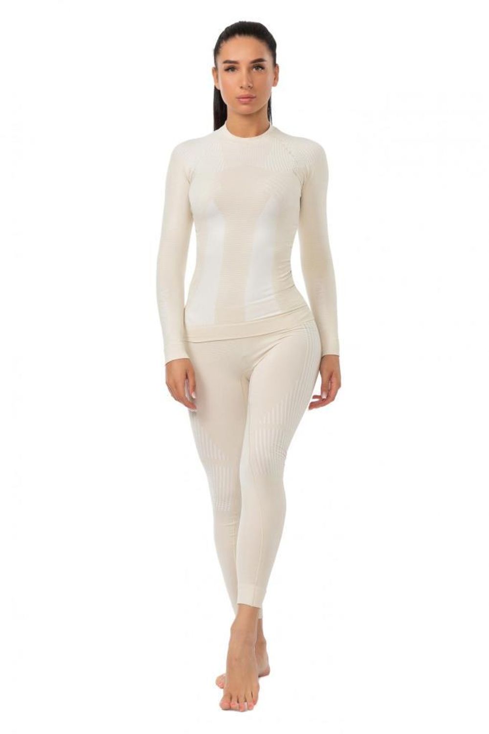 F10 / Комплект / Женский / Бежевый