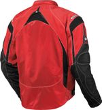 Мотокуртка - ICON CONTRA (текстиль, красная)