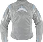 Мотокуртка - ICON CONTRA SILVER (женская, текстиль)