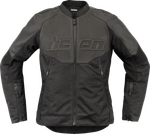 Overlord3 Leather Jacket / Женская / Черный