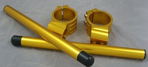 Клипоны для мотоцикла диаметром 48mm Золотой