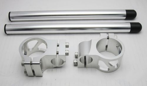 Клипоны для мотоцикла диаметром 45mm Серебряный