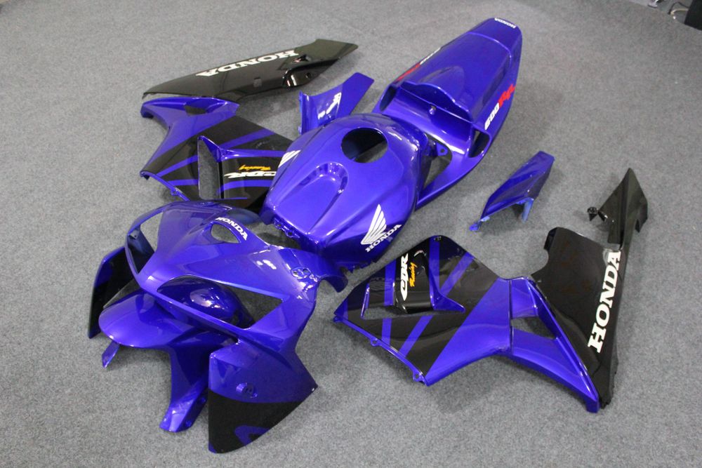 Комплект пластика для мотоцикла Honda CBR 600 RR 05-06 Сине-Черный