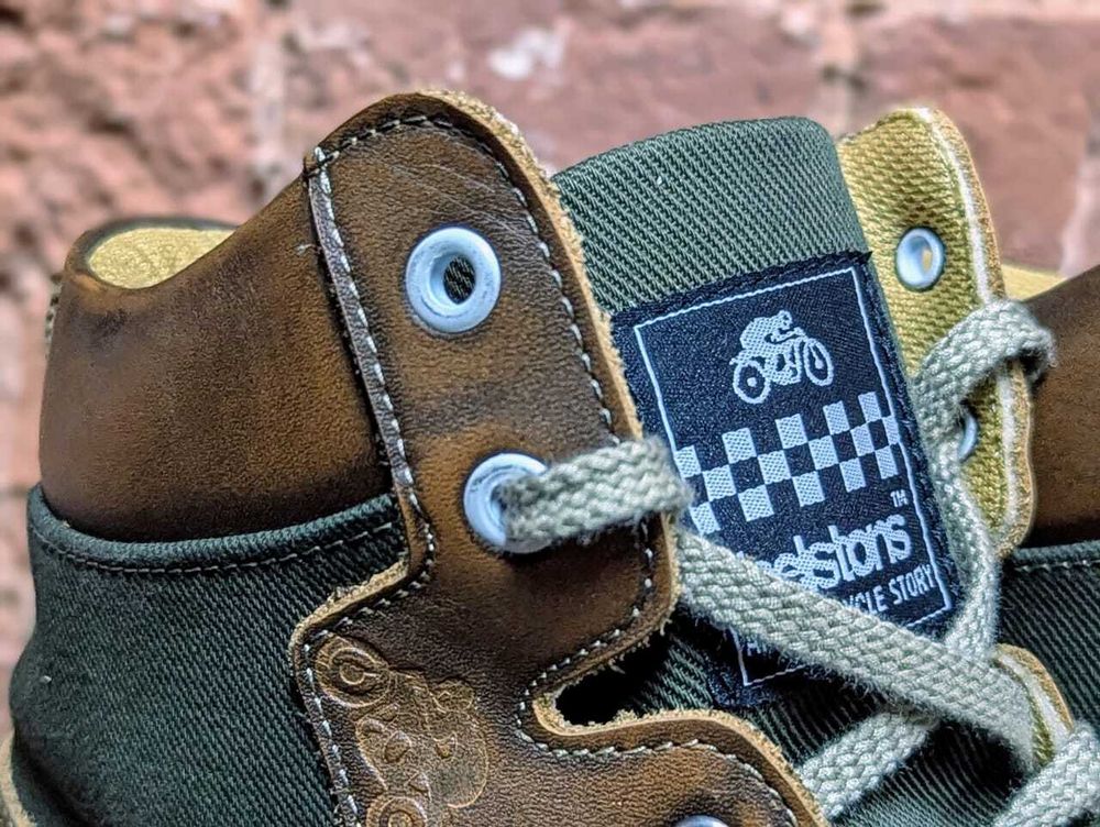 Kobe Toile Armalith-Cuir / Хаки-Коричневый