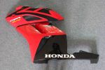 Комплект пластика для мотоцикла Honda CBR 1000RR 04-05 Красный с Черными Полосами