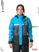 Dry Rain Дождевая куртка / Женская / Черно-синяя