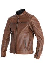 Storm Leather Jacket / Коричневый