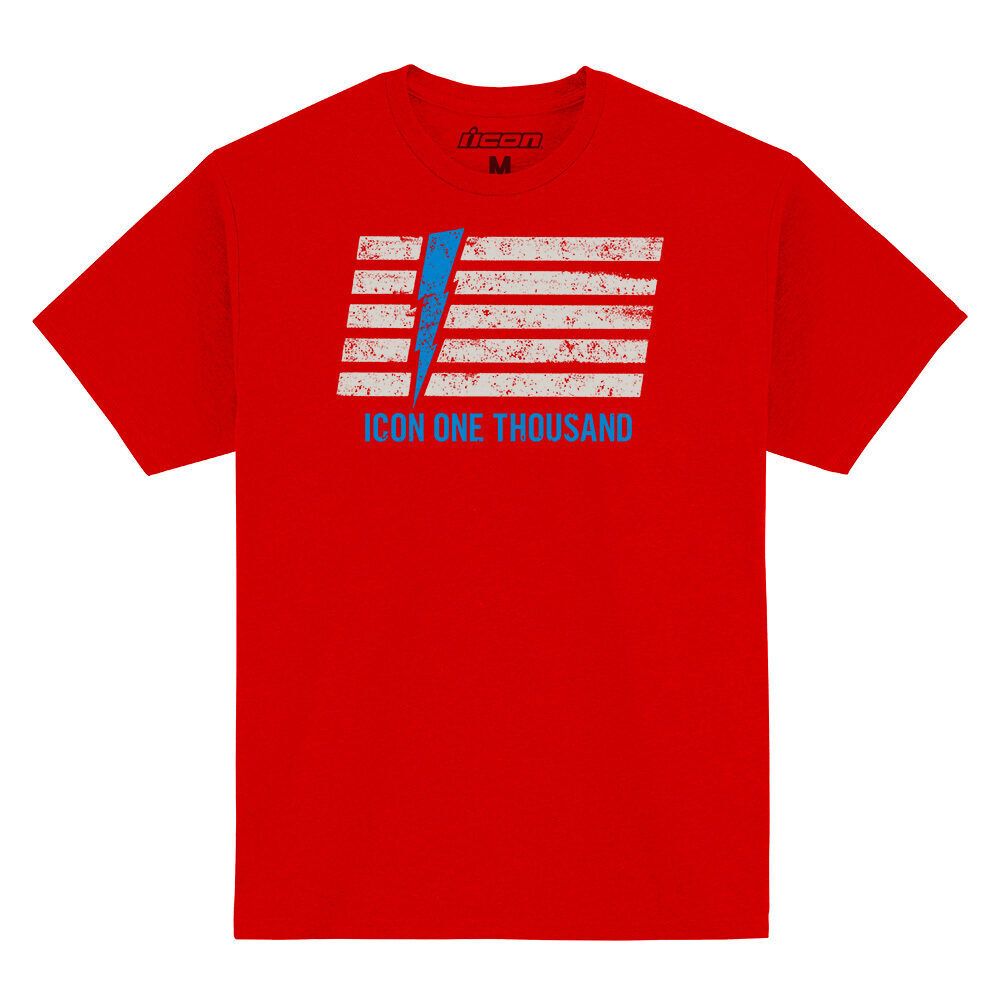 Invasion Stripe T-Shirt / Красный