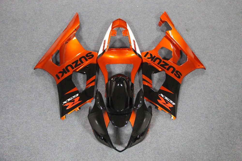 Комплект пластика для мотоцикла Suzuki GSX-R1000 03-04 Красно-Черный