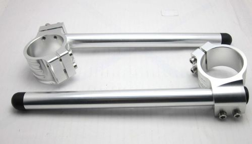 Клипоны для мотоцикла диаметром 51mm Серебряный