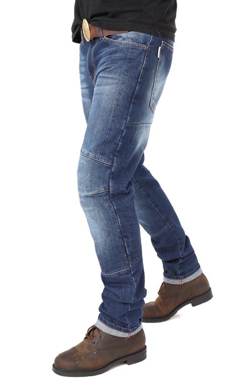 Python Strong Stretch Regular Fit / Синий