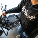 Script Pullover Hoodie / Черный