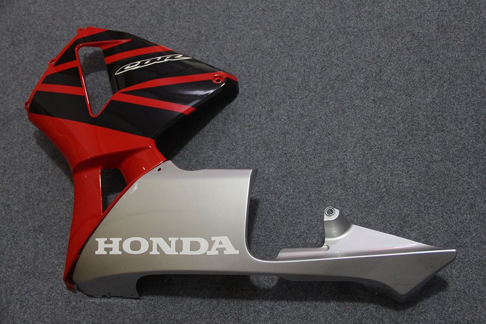 Комплект пластика для мотоцикла Honda CBR 600 RR 03-04 Красно-Черный Серый плуг
