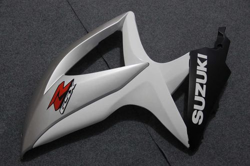 Комплект пластика для мотоцикла Suzuki GSX-R600/750 08-10 Бело-Серебрянный