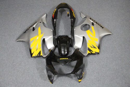 Комплект пластика для мотоцикла Honda CBR 600 F4 99-00 Черно-Серебрянный