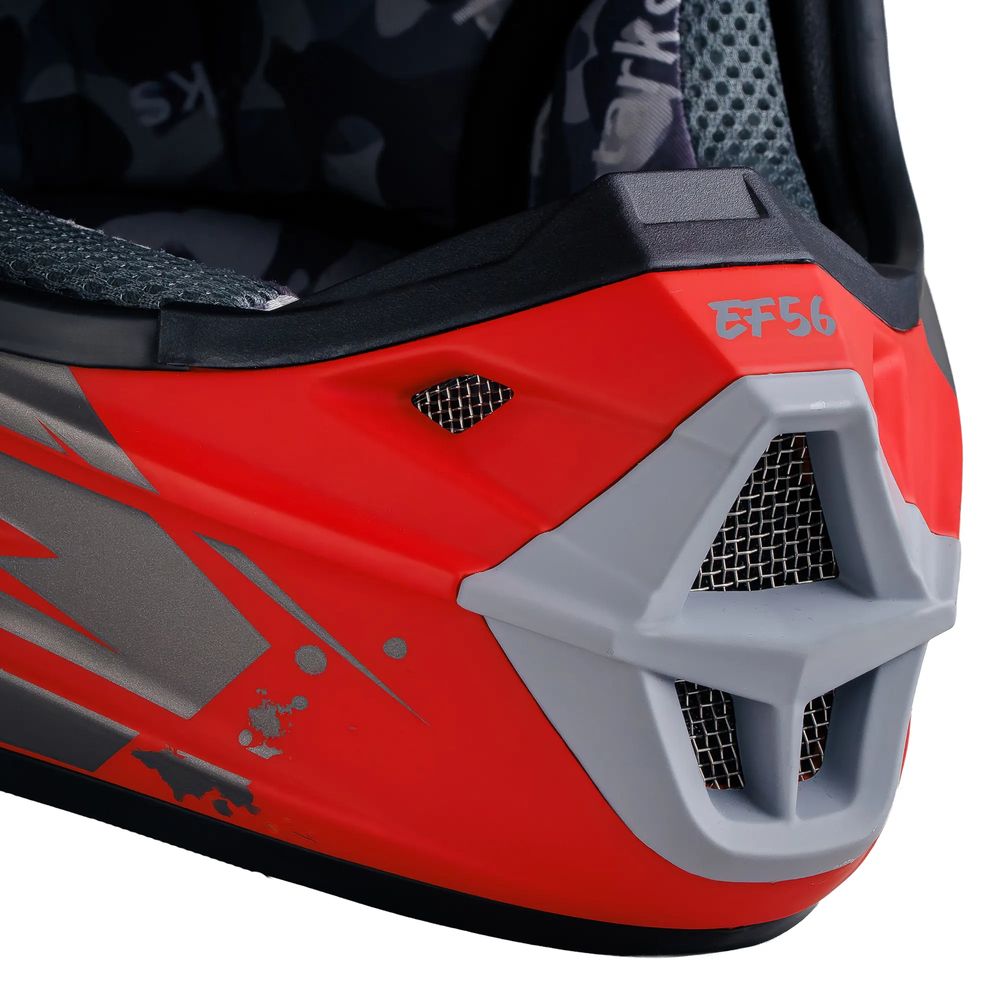 Base MX / Матовый / Красно-серый