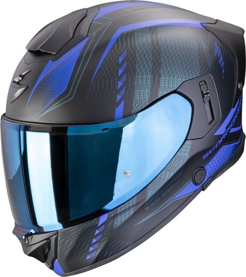 Купить Мотошлем Интеграл Scorpion EXO EXO-530 Air Theras / Матовый / Черно-синий