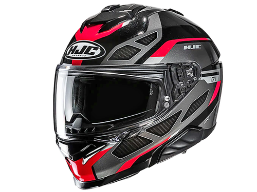 Купить Мотошлем Интеграл HJC i71 Zest MC1 / Черно-красный