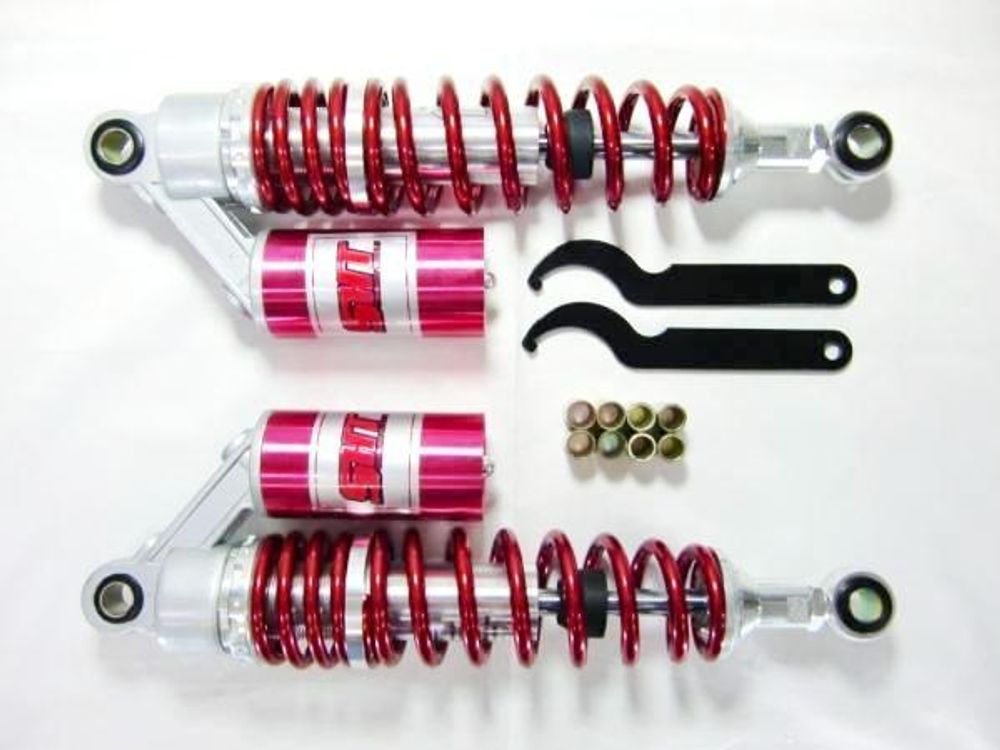 Задние амортизаторы для мотоцикла Honda CB400 92-07 Красный