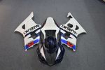 Комплект пластика для мотоцикла Suzuki GSX-R1000 03-04 Бело-Синий