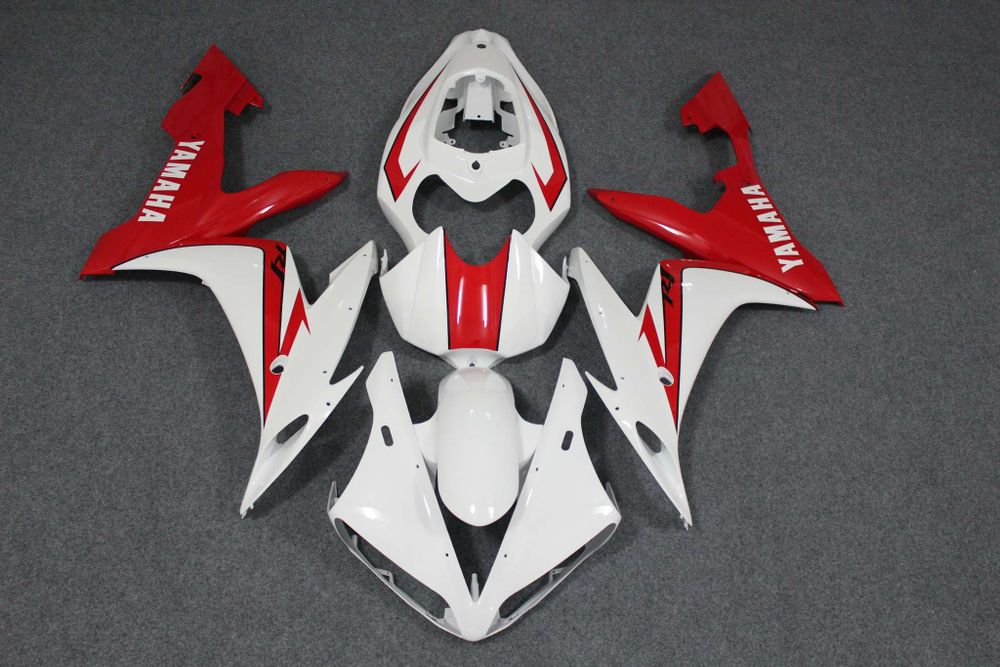 Комплект пластика для мотоцикла Yamaha YZF-R1 04-06 Красно-Белый