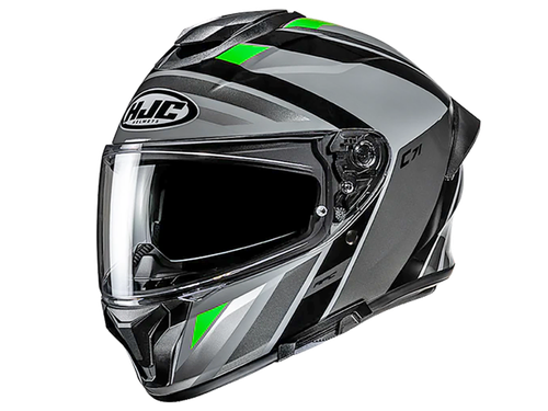 Купить Мотошлем Интеграл HJC C71 Faber MC4 / Серо-зеленый